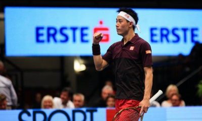 ATP: Vienna: Kei Nishikori first finalist after victory over Mikhail Kukushkin