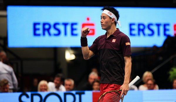 ATP: Vienna: Kei Nishikori first finalist after victory over Mikhail Kukushkin