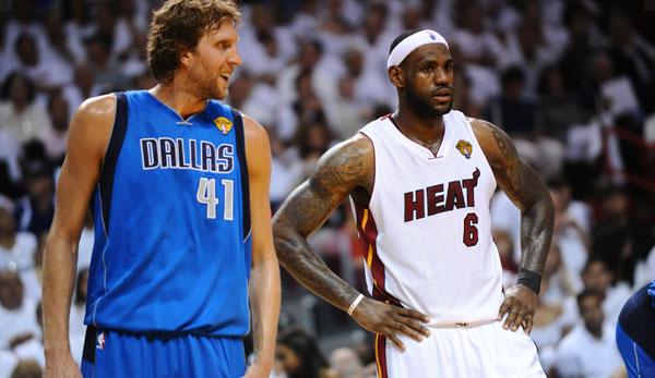 NBA: Dirk congratulates LeBron: "Can overtake Kareem"