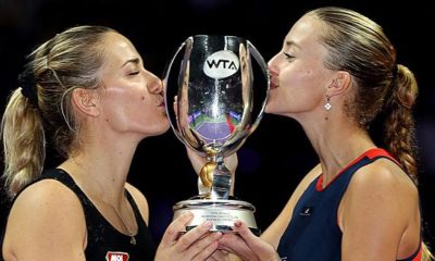 WTA Finals: Kristina Mladenovic and Timea Babos win title in Singapore