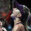 WTA Finals: Elina Svitolina crowned with victory over Sloane Stephens in Singapore