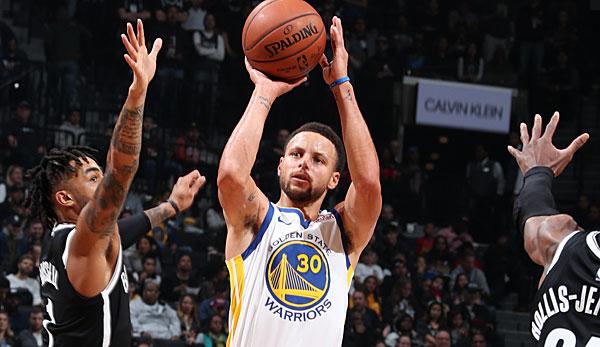 NBA: Warriors tremble to victory at curry record