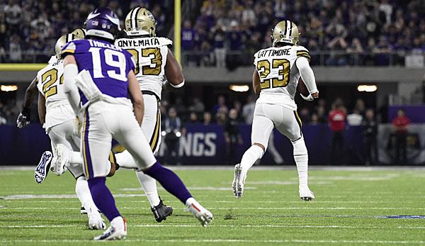 NFL: Saints-Revanche 9 months after the miracle