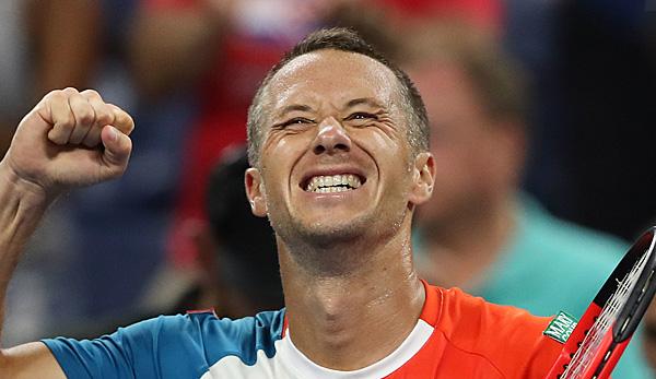 ATP: Philipp Kohlschreiber at the Masters in Paris in round two