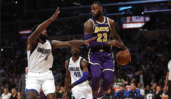 NBA: Lakers beat Mavs thanks to Matthews dropouts - LeBron dominates