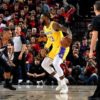 NBA: Lakers gamble away almost 20-point lead - tremble victory in Portland!