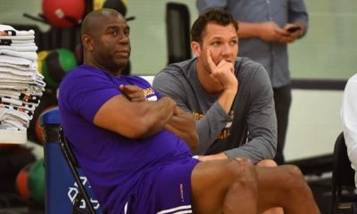 NBA: Magic Johnson: "We're not firing Luke Walton"