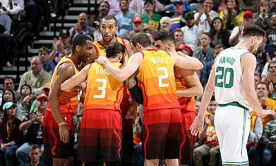 NBA:: Hayward homecoming failed! Utah Jazz sweep Boston Celtics out of the hall