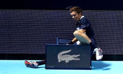 ATP finals: "Nothing broken": Nicolas Mahut can continue after a heavy fall