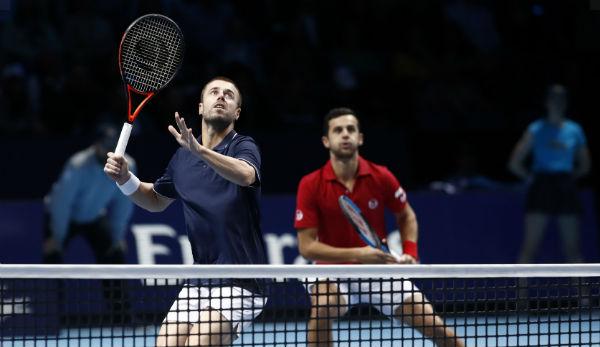 ATP Finals: Marach/Pavic lose - and have to unpack the slide rule