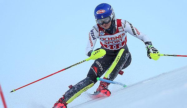 Alpine skiing: Levi slalom: Shiffrin wins, sign still racing onto the ...