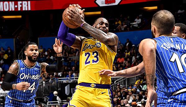 NBA: Lakers lose at Wagner debut - OKC remains on course