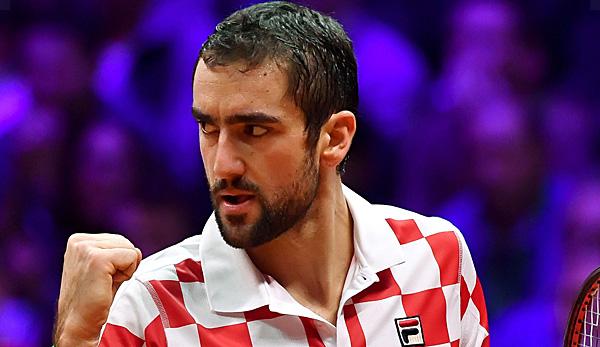 Davis Cup Final: Cilic extend lead for Croatia with victory against Tsonga