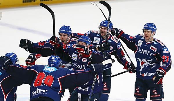 Ice hockey: DEL: Mannheim sovereign, Munich fails