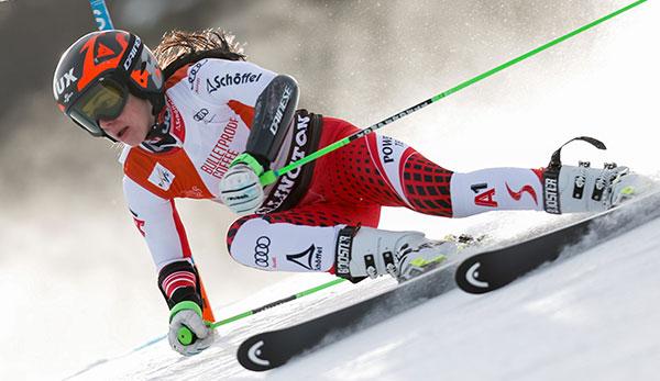 Ski-Alpin: Women's RTL: Mowinckel leads, Brunner third at halftime