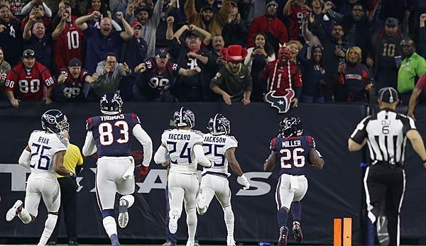 NFL: Miller Show! Texans win eighth game in a row