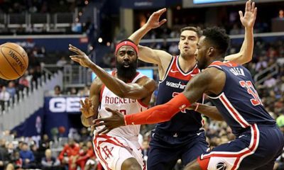 NBA: Despite 54 points from Harden - Rockets lose OT thriller in Washington!