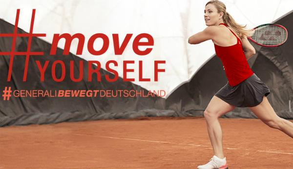 WTA: Cycling, basketball, Nordic walking: Angelique Kerber launches #MoveYourself programme