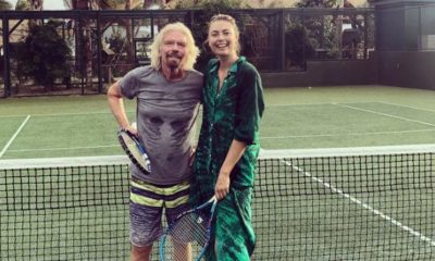 WTA: Sharapova makes Richard Branson fit for the Necker Cup