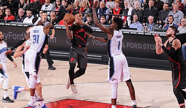 NBA: Seven Lillard threesomes in a quarter - Russ swallows Kidd