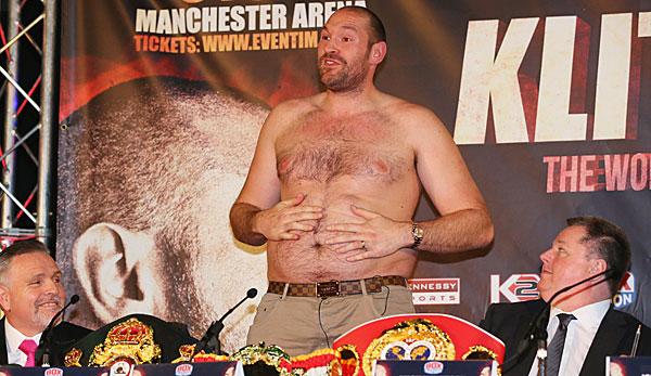 Boxing: scandalous file Tyson Fury: cocaine, pig fat and pure madness