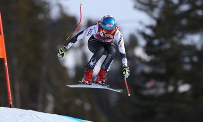 Alpine skiing: Mikaela Shiffrin wins Super-G in Lake Louise - Anna Veith strong fourth