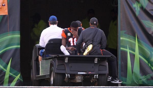 NFL: A.J. Green injured at comeback - probably out of season