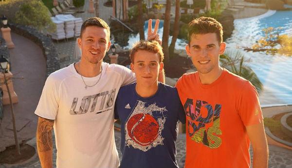 ATP: Vacation over: Dominic Thiem in training again
