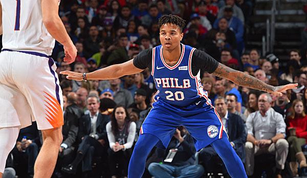 NBA: Diagnosis in place: Fultz drops out for several weeks.