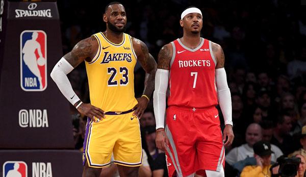 NBA: Media: LeBron Wants to See Melo at the Lakers