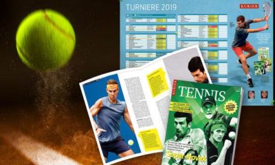 Service: KURIER publishes its annual magazine "Tennis" again