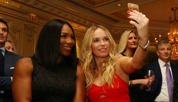 WTA: Serena Williams and Caro Wozniacki train together