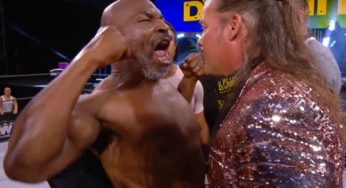 Tyson triggers mega brawl