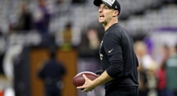Trump criticizes Brees – he counters